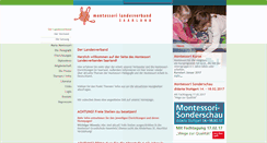 Desktop Screenshot of montessori-saarland.de